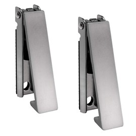 RecPro RV Stainless Steel Baggage Door Catch Latch | Square (2 Pack)