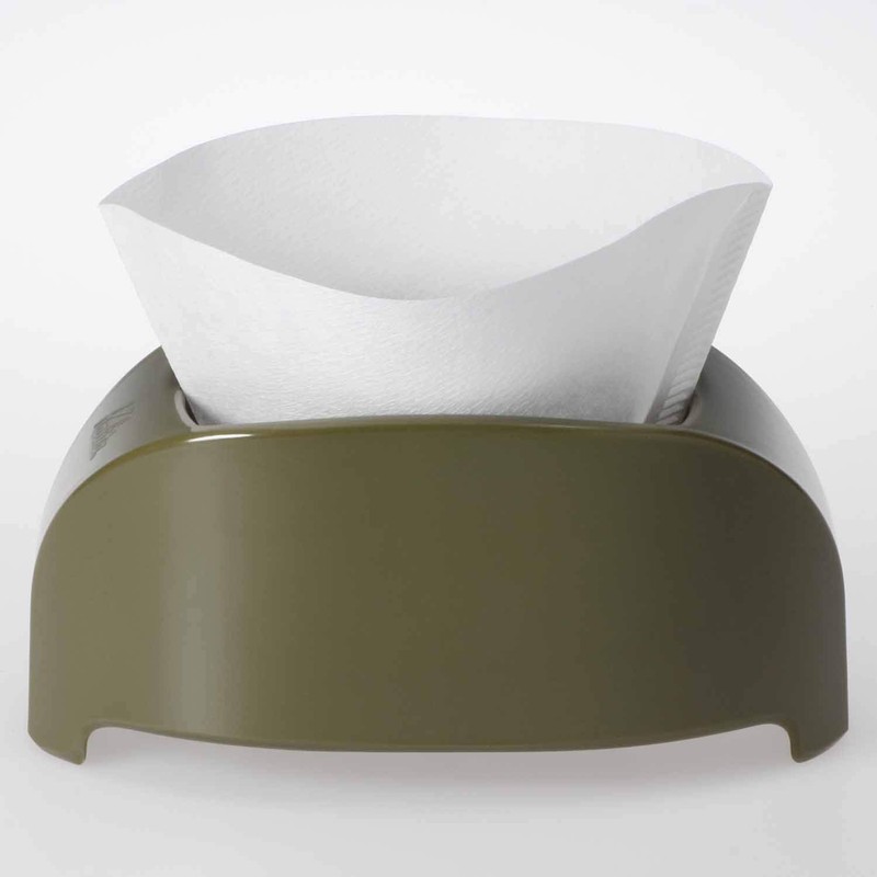 カリタ Kalita 1杯専用トールサイズ コーヒー ドリッパー カフェ・トール アーミーグリーン ドリップ 器具 #04108