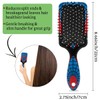 Kids Hair Brush for Boys Girls Toddler - Blue Red