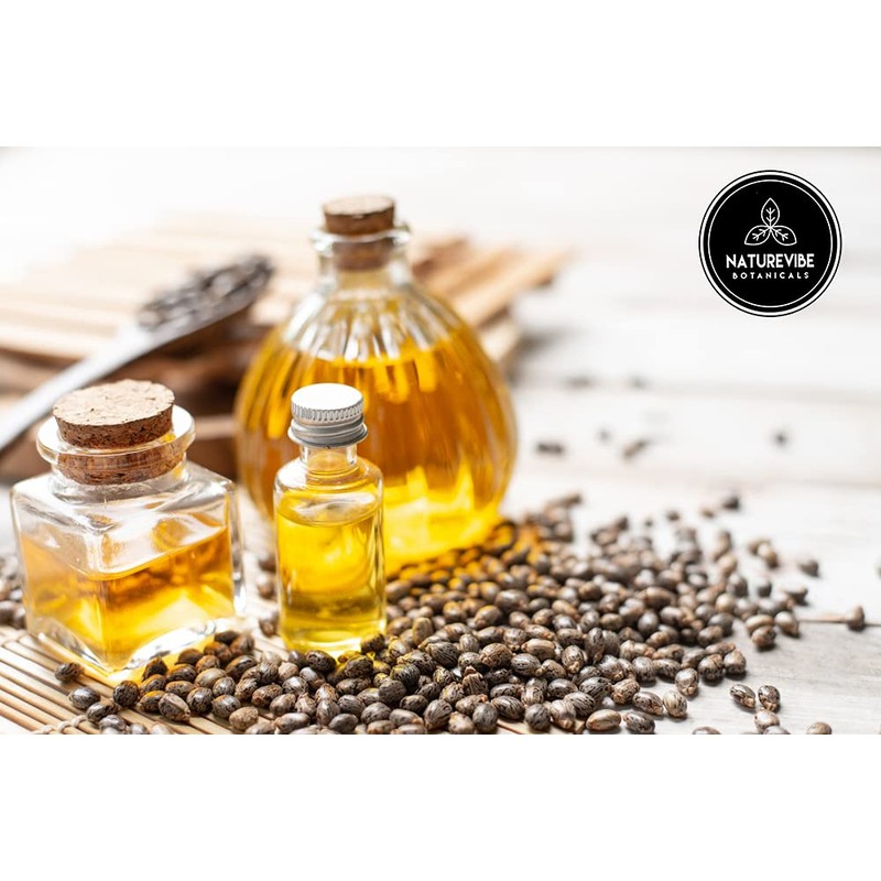 Naturevibe Botanicals Castor Oil 32 Ounces | 100% Pure and