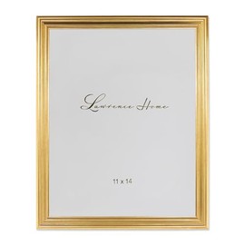 Lawrence Frames 11x14 Sutter Burnished Gold Picture Frame (536211)