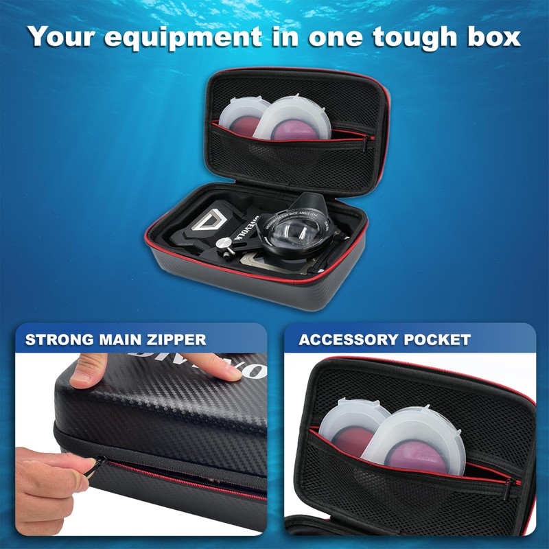 DIVEVOLK EVA Box for Seatouch 4 MAX Underwater housing Black