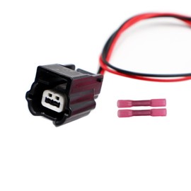 LIZAPUS Alternator Connector Pigtail Compatible with Nissan Rogue 2014-2019 2-Way Harness Plug Wire Harness 7283-8851