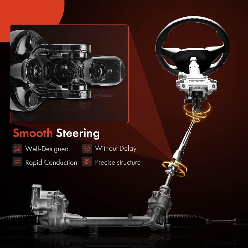 A-Premium Intermediate Steering Shaft Steering Column Shaft Compatible with Honda