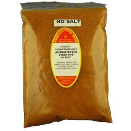 Marshalls Creek Spices AUSIE STYLE STEAK RUB No Salt Refill, Compare to Outback Steakhouse, 11 Ounce