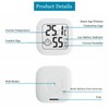 Thermometer Hygrometer Indoor 4 Pieces RUIZHI Mini Digital Thermometer with