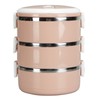 Portable 304 Stainless Steel Bento Lunch Box Thermal Cylinder Lunch