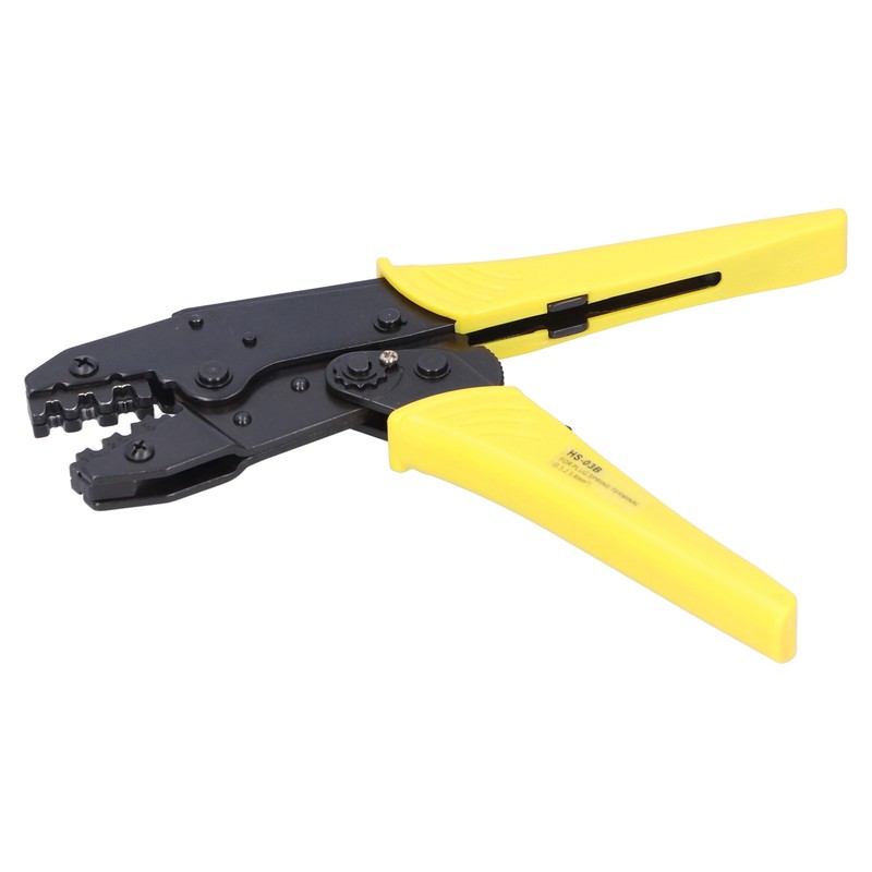 HS03B 1.56.0mm EuropeanType Ratchet Crimping Pliers High Carbon Steel Hand