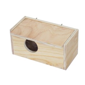 YML Assembled Wooden Nest Box for Inside Mount, Small