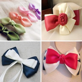 LEEQE Double Face Red Satin Ribbon 1-1/2" X 50 Yards Polyester Red Ribbon for Gift Wrapping Very Suitable for Weddings Party Hair Bow Invitation Decorations and MoreDecorations and More