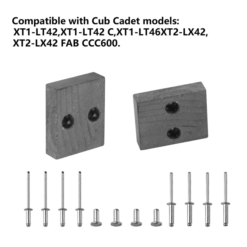 NEXUJNYSEN (2-pack) 761-05007 Deck Brake Kit Compatible with MTD Cub