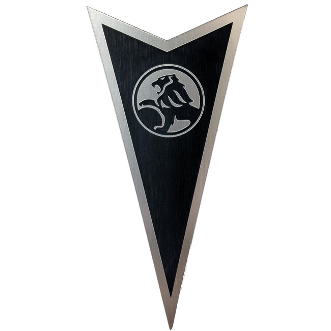 24 Designs Pontiac G8 Front Badge Emblem Holden Black