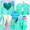 gxtvo 3PCS See Through Backpack Heavy-Duty Set for Women &