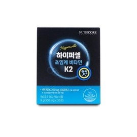 Nutricore Hypercell Supercritical Vitamin K2 300mg x 30... Basic / 뉴트리코어 하이퍼셀 초임계 비타민 K2 300mg x 30... 기본