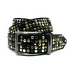 PASSIONE Belt H 35 mm - Genuine Leather Colour Black