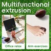 4Pcs Mini Foam Footballs Brown Football Stress Ball Squishy Football
