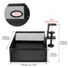 QWORK® Under Desk Storage Under Desk Organizer 360° Rotating Clamp