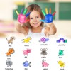 DazSpirit 24 Colours Ink Pads Set, Fingerprint Ink Pads for