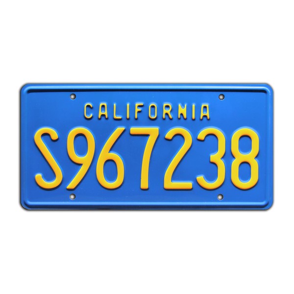 The A-Team | S967238 | Metal Stamped License Plate