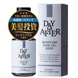 【Salon Exclusive/Adsorbable Hema-Chitin for Beautiful Hair Investment】 Hair Oil x Rich Citrus Scent {Moisturizing without Stickiness: Unique Water-Soluble Oil Formula} Leave-in Treatment DEEP