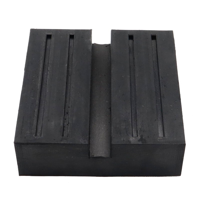 2pcs Car Lift Jack Stand Rubber Pads Square Slotted Frame