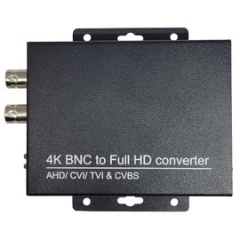 101AV 4K HD BNC to FHD HDMI Video Converter Adapter (Monitors & DVRs, converts HD-TVI/AHD/CVI & Composite Video Signal/CVBS from BNC Video Signal to HDMI)