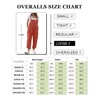 YESNO Women Cotton Overalls Casual Loose Adjustable Straps Bib Pants