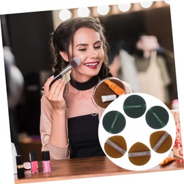 Baluue 18pcs Cosmetic Powder Puff for Loose Powder Foundation Dual-sided Applicators for Dry Wet Use for Face Makeup Includes Pineapple Yolk Style Sponges