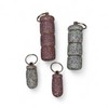 Glitz & Glam Travel Pill Cases with Keychain:_Ruby Pink