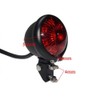 YIBO Motorcycle Red 12V LED Adjustable Cafe Racer Style Stop