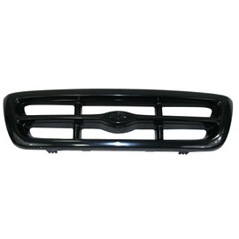 Perfit Liner New Front Black Grille Grill Replacement Compatible With FORD 98-00 Ranger Pickup Truck Fits Splash Model FO1200344 F87Z8200FA
