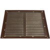 HVAC OV 10" x 10" Inch Brown Stainless Steel Square
