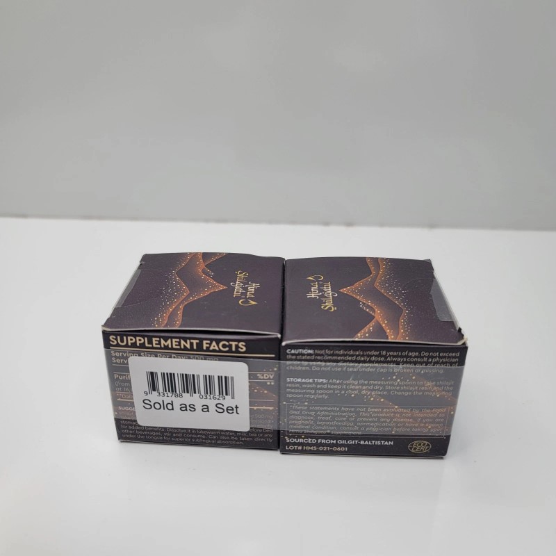 Hima Shilajit Pure 100% Himalayan Shilajit, Soft Resin, Organic, Extremely
