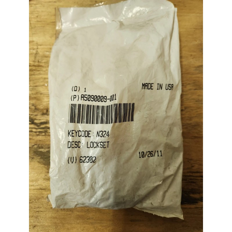 Autocar A5090009-001 CYL DR LK IGN & Key Set Keycode