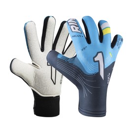 Rinat Football Goalkeeper Gloves NKAM AS Junior Blue Unisex Size 6