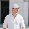 FEINION Men Summer Adjustable Performance Hat Breathable Snapback Laser Perforated