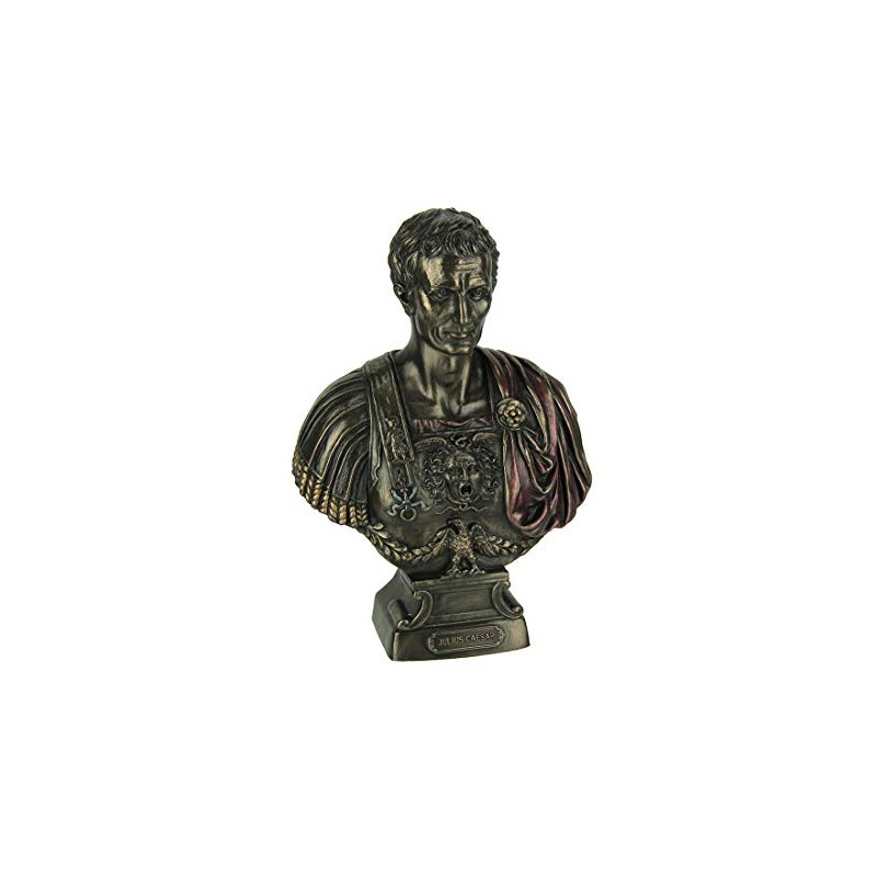 Veronese Resin Statues Julius Caesar Bust Figurine