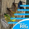 Reaction Tackle Lead Football Jig (Pack of 3) 1/2oz Perch