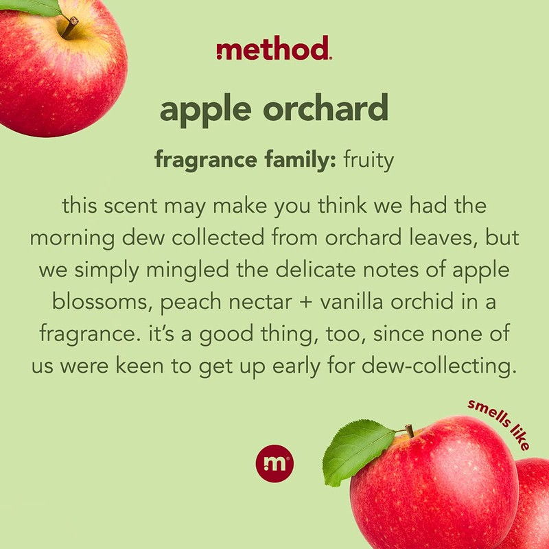 Method Daily Granite Cleaner Refill, Apple Orchard, Cleaning Agent for