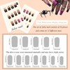 Halloween Long Square Press on Nail - Black Fake Nails