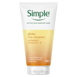 Simple Protect 'N' Glow Express Glow - Esmalte exfoliante para piel radiante (150 ml)