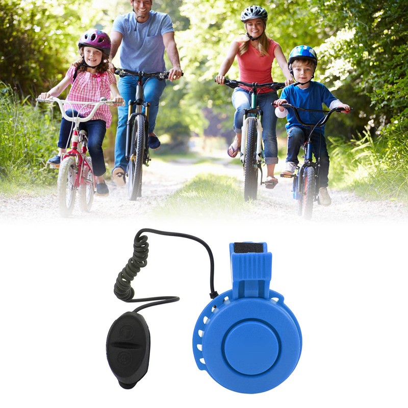 Electric Bike Horn Waterproof USB Rechargeable Bicycle Bell for Mountain