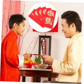 Operitacx 30pcs New Year Red Envelope Set Chinese Lucky Chinese New Year Envelopes Tiger Chinese New Year Red Envelopes Red Packets 2022 Red Envelopes Tiger Money Packets Specialty Paper