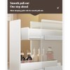 Extendable Spice Rack Organizer for Cupboard, Heavy Duty Extendable Spice