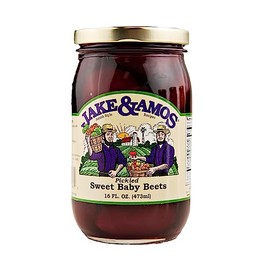 Jake & Amos - Pickled Sweet Tiny Baby Beets / 2 - 16 Oz. Jars