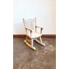 Handley House Dollhouse Rocking Chair 1:12 Scale Miniature Furniture Unpainted