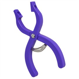 UPTTHOW Safety Eyes Jig Pliers Auxiliary Tool for Attaching Doll Eyes and Noses for Amigurumi and Crochet, DIY Craft Install Accessories Supplies for Stuffed Animals, Purple