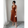 Vestido Informal De Fiesta Con Cinturón Para Mujer