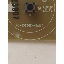 TCL 50S535 POWER BUTTON BOARD 40-65C60C-KEA1