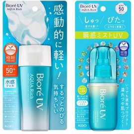 Biore UV Aqua Rich Gel & Mist Set / 비오레 UV 아쿠아 리치 젤 & 미스트 세트